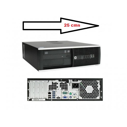 ORDENADOR HP 8200 USDT PRO I5-2400/4Gb/SSD120Gb/W10 Pro REACONDICIONADO